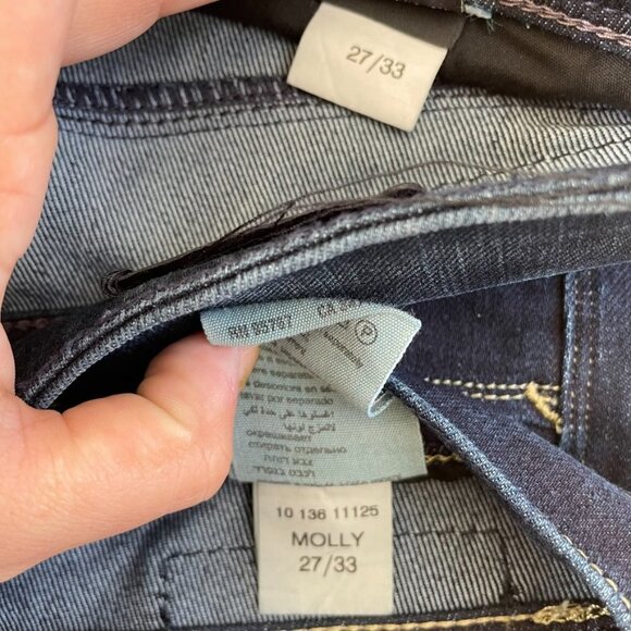 Mavi Sample Women's Dark Wash BootCut Jeans Size 27 Bundle of 2 - Picture 8 of 9